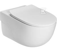 A34H240000 Vaso WC sospeso Rimless con seduta ammortizzata