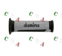 A350 MANOPOLE DOMINO XM2 SOFT GRIGIO-ARGENTO YAMAHA Aerox 50