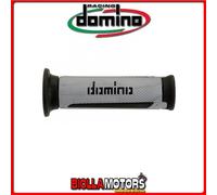 A35041C7059C7-0 COPPIA MANOPOLE DOMINO ARGENTO/ANTRACITE TURISMO