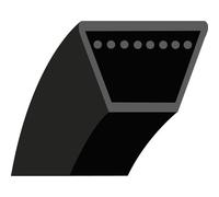 A375: Cinghia liscia trapezoidale per tagliaerba autoportanti CASTELGARDEN modello EL63 (Easy Life) - Lunghezza esterna: 1000 mm, sezione: 13 x 8 mm - N. originale: 35061406/0