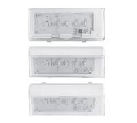 A39T-Set, compatibile con Whirlpool Kenmore Maytag W10515057 e W10515058 Kit luce frigorifero - 1 soffitto, 2 lati congelatore