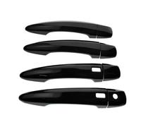 A3EXPZ Maniglia porta esterna auto 4PCS Auto Esterno Per Sentra 2019-2024 | 4PCS Auto Esterno Maniglia Di Portello Della Copertura Trim Con Buco Serratura Nero Lucido Per Altima Per Sentra 2019 2020