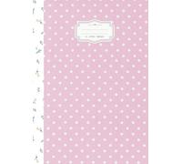 A4 8mm Ruled 96 Pages: Pretty in Pink Composition Book | Exercise Book | Work Book