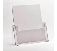 A4 A5 DL Trasparente Plastica Porta Volantino Contatore IN Piedi Menu Espositori