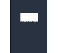 A4 Accounting Ledger with a Simple and Standard Design - Oxford Color: Perfect for Accountants, Business Owners, and Financial Record-Keeping - 200 ... sheets), White paper, A4(8.27 x 11.69 inches)