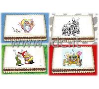 A4 - CIALDA EDIBILE / FOGLI IN PASTA DI ZUCCHERO DECO MAX - 25 Fogli - FORMATO A4 - SENZA E171 E SENZA ZUCCHERO - NOVITA' NEW