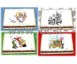 A4 - CIALDA EDIBILE / FOGLI IN PASTA DI ZUCCHERO DECO MAX - 25 Fogli - FORMATO A4 - SENZA E171 E SENZA ZUCCHERO - NOVITA' NEW