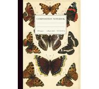 A4 Composition Notebook: College Lined Vintage Natural History Butterfly Art: 100-Page A4 College-Lined Journal (8.27 × 11.69 in) Featuring Vintage Natural History Butterfly Art