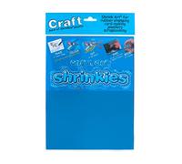 A4 Crystal Clear Shrink Plastic Sheets - Shrink Art Craft Pack