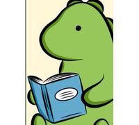 A4 Dinosaur-themed square grid notebook: Cute dinosaur design |A4 size | 80 pages of white square grid paper | great for journaling, notes, doodles and more