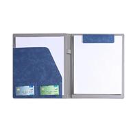 A4 Executive Padfolio Organizer in pelle con porta carte, chiusura magnetica, cartella da lavoro per riunioni e contratti, custodia professionale per documenti