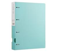 A4 Folder, 4 Hole Project Binder, Document Organizer Book, Smooth Paper Sleeve Inserts, Secure Storage System, Ideal for School Filing, Home Workplace Notepaper Management 12.2x10.16 Inches