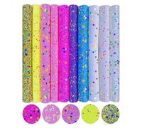 A4 Glitter Sequins - 8 Pieces 20x30x0,5cm, Paper Beaded Decoration | Craft Jewelry Beading, For Scrapbook Fabric Embroidery Costume Party Home Classroom DIY Art Projects Creative Supplies