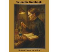 A4 Lab Notebook for Women in STEM | Science Journal with Graph Paper & Inspirational Quotes: Science Needs Her Voice - Timeless Lab Edition