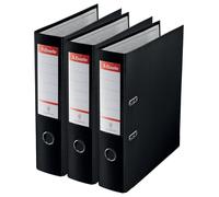 A4 Leva Arco Schede, Confezione 3, Nero - 624294