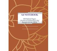 A4 Lined Notebook with Chemical Pathology Reference Ranges at the back - Perfect for Lab Professionals & Students