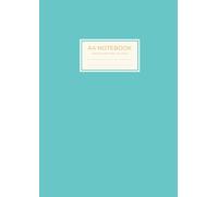 A4 Notebook 5mm squared paper: A4 Exercise Book | A4 Workbook | 120 pages (60 sheets) | 90gsm | Blue