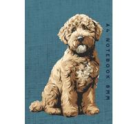 A4 Notebook 8mm: Lagotto Romagnolo Dog Lined Exercise Book