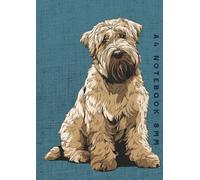 A4 Notebook 8mm: Wheaten Terrier Lined Exercise Book