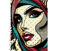 A4 Notebook/Album with Hardcover in Pop Art Style - 100 White Sheets: The perfect ally for all your creative and professional needs. With 100 ... taking notes, and even as a personal journal.