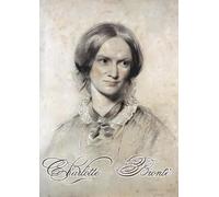 A4 notebook: Great Writers Series. Charlotte Brontë. A4 vintage journal with 124 cream colored with college ruled pages.