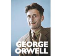 A4 notebook: Great Writers Series. George Orwell. A4 vintage journal with 124 cream dotted pages for bullet journaling.