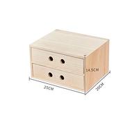 - A4 schedario da scrivania database cassetto archivio archivio file box forniture per ufficio scatola portatile e ordinata in legno (colore: 30 x 25 x 14,5 cm) (colore: B) (A)