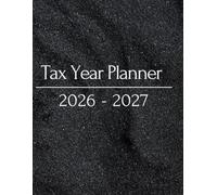A4 Tax Year Dairy 2026-2027 With Monthly Accounts Section: Business Year Week To Page Diary With Contacts and Password Reminder
