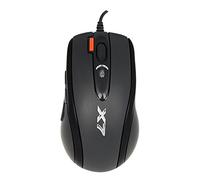 A4 Tech Oscar - Mouse ottico da gioco X-710BK con porta USB, 2000 DPI, nero per Windows 2000/XP/MCE2005/XP (x64)/2003 (x64)/Vista