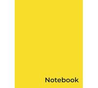 A4 Yellow Lined Exercise Book - 7mm Ruled, 120Pages Matte Softcover Notebook for Students & Office: Bright Cover for Easy Finding | Ideal for Class Notes, Homework, Meetings & Everyday Writing