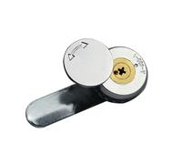 A400-1 Serratura A-400-1 Croce Rame Nucleo Copertura di Blocco Lingua Rotante Armadio Elettrico Scatola di Blocco Telaio Armadio Serratura 1Pcs (Plastica lock core)