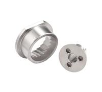 A44TRecambio Set Di Macine Coniche In Acciaio Inox, Accessori Di Ricambio Da 48 Mm, Compatibili Con Saeco, Compatibili Con Magic E Altri