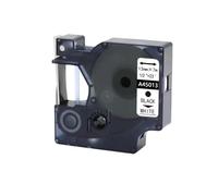 A45013 Nastro per etichette nero su bianco compatibile con Dymo LabelManager 160 280 per la sostituzione D1600(10 PCS)
