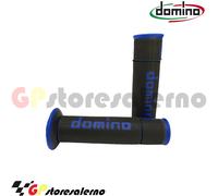 A45041C4840B7-0 COPPIA MANOPOLE RACING DOMINO NERO-BLU ASKOLL
