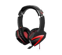 A4Tech A4-G500 Stereofonico Padiglione auricolare Nero, Rosso cuffia e auricolare