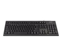A4tech h KR-85 keyboard USB QWERTY US English Black Tastiera A4TKLA19739