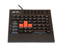 A4Tech X7-G100 - Teclado (USB, recomendado para gaming console, 48 teclas, tamaño mini), color negro [Edizione: Spagna]