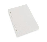A5 6-ring Binder/planner Refill Paper for Filofax, 6 Hole, 45 Sheets/90pages, Dot Grid