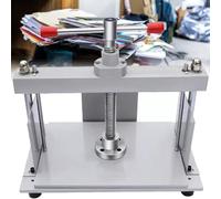 A5/A4/A3 Carta Appiattimento macchina, doppia guida ferroviaria 1500KG ad alta pressione, per ufficio HR e finanza, macchina manuale della stampa della legatoria (A5)