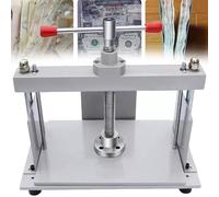 A5 A4 A3 Macchina per appiattire la carta, doppia rotaia di guida 1500 kg ad alta pressione, pressa manuale per rilegatura, per ufficio risorse umane e finanziarie (A5)