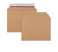 A5/C5 || 180 x 235 mm || AKAR Manilla Capacità Book Mailers Buste in cartone A5 Buste in cartone per postali per Royal Mail Large Letter Posting Card Buste (confezione da 10)