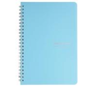A5 con Blu Agenda settimanale non datata, formato Spazio per Appunti e Lista Cose da Fare, 52 Pagine, Copertina Rigida, Rilegatura ad Anelli
