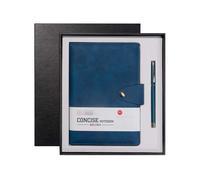 A5- core Sheep P Business Notebook Buckle Box Notepad-Dark Blue core Box -B5