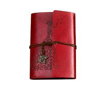 A5 diario in pelle, farfalla ragazza vintage, formato piccolo diario, libro degli ospiti per matrimonio, San Valentino Kalorywee compleanno, anniversario regalo per donne, mamme