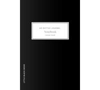 A5 Dotted Journal Notebook | Little Black Book | Plain Bullet Dot Grid with Cream Pages, Soft Cover | Gift for Creatives, Office, Ideas and Inspiration: 6X9 inches | 100 Pages, Numbered