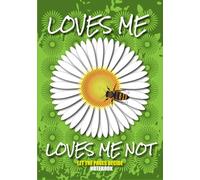 A5 Fun Daisy Notebook. Loves Me / Loves Me Not - Let the pages decide novelty notepad