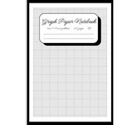A5 Graph Paper Notebook with margins: 1mm grid with each 10mm in bold | 120 pages | Light Grey | Workbook for Science, Physics, Data Plotting & Analysis, Mathematics and more!