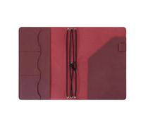 A5 Journal Case Classic Faux Leather Writing Pad Holder Organizer