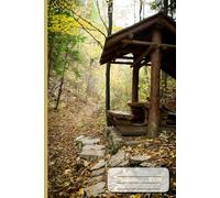 A5 Lined Notebook - Forest Path & Wooden Shelter: Nature-Inspired Journal for Writing & Notes | 72 Pages: Relaxing Woodland Cover - Perfect for School, Work & Gifts