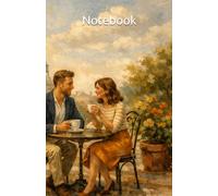 A5 Lined Notebook - Paris Café Design